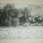 Raasepori, linnan rauniot, vanha mv pk, p. 1903 Englantiin - pikkukuva 1
