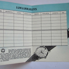 VANHA Lukujärjestys Eterna-matic Kellon Mainos 1940-1950-l - pikkukuva 2