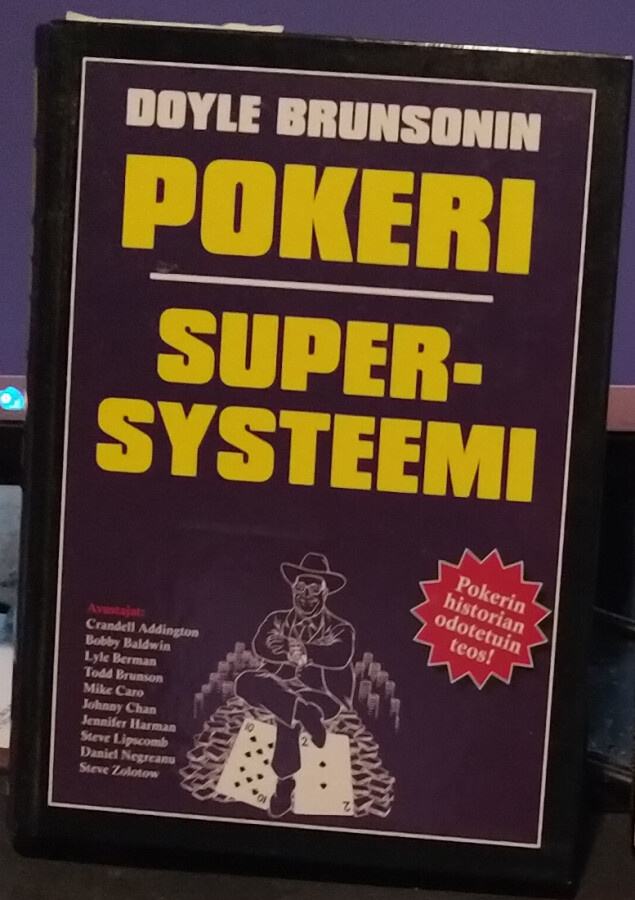 Doyle Brunson - Pokeri - Supersysteemi - Readme sidottu