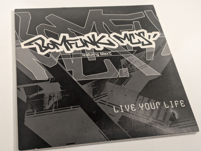 Bomfunk MC's - Live Your Life (CD) NEAR MINT featuring Max'C