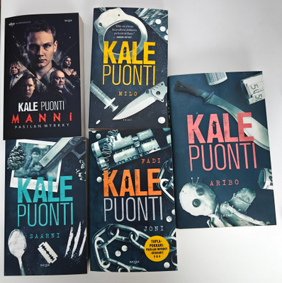 Kale Puonti Pasilan Myrkky romaanit 1-6 (uusia)