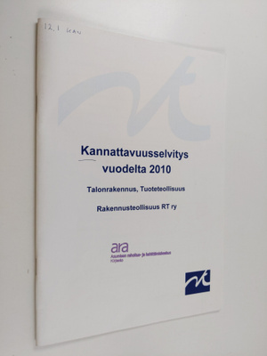 Kannattavuusselvitys vuodelta 2010