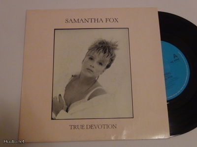 Samantha Fox True Devotion 7 45 UK 1987