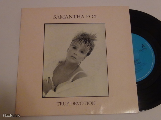 Samantha Fox True Devotion 7 45 UK 1987