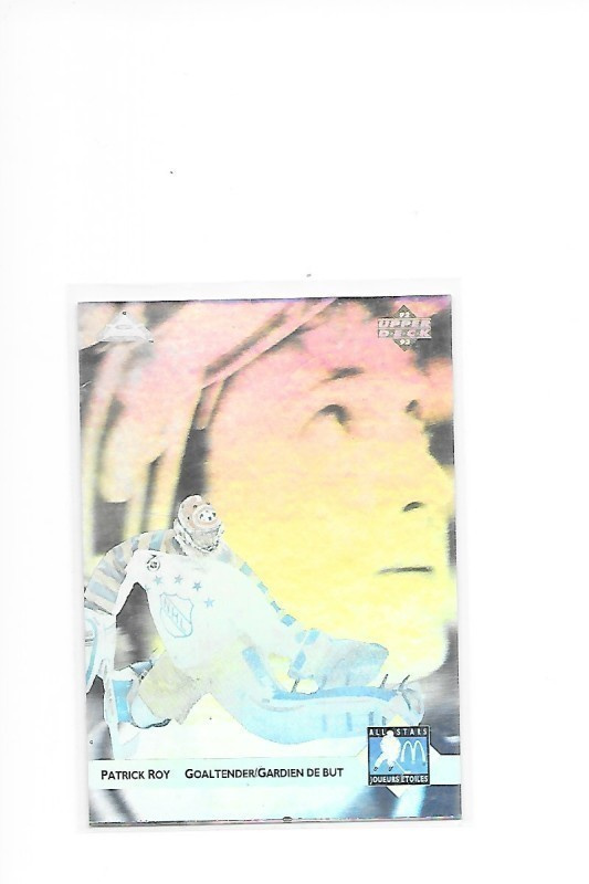 1992-93 McDonald`s Upper Deck HOLO #McH06 Patric Roy MV
