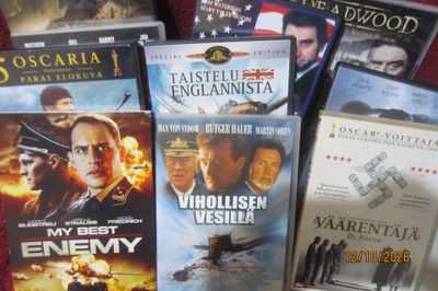 Sota ja western DVD elokuvia