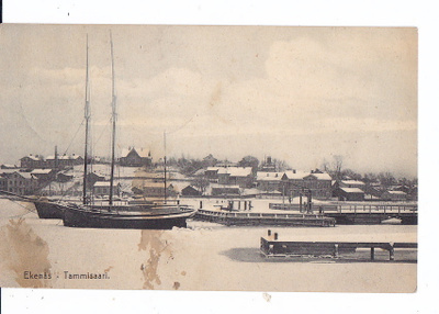 VANHA Postikortti Tammisaari 1900-l