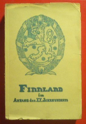 FINNLAND im Anfang des XX. Jahrhunderts 1919 1.p.
