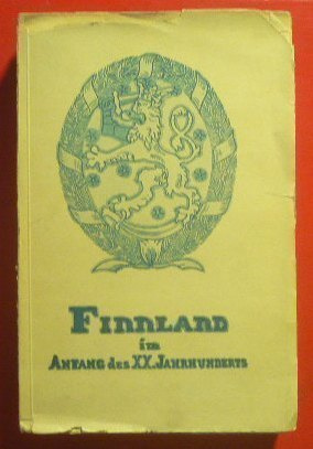 FINNLAND im Anfang des XX. Jahrhunderts   1919 1.p.