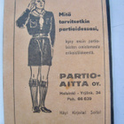 VANHA Partiolaisen Jäsenkirja 1943 Iisalmi - pikkukuva 2