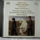 Sibelius : Violin Concerto Sinding : Violion Concerto 1 CD - pikkukuva 1