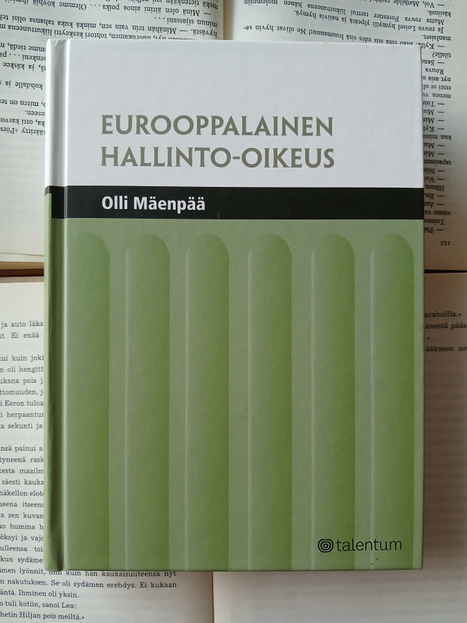 Olli Mäenpää - Eurooppalainen hallinto-oikeus (sid.)