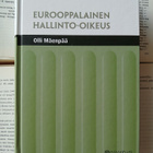 Olli Mäenpää - Eurooppalainen hallinto-oikeus (sid.) - pikkukuva 1