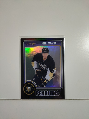 2014-15 O-Pee-Chee - Black Rainbow #453 Olli Maatta SN100