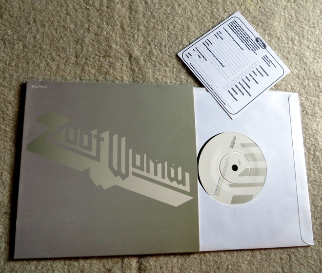 ZOOT WOMAN: You and I 7"  (Electronic, indie)