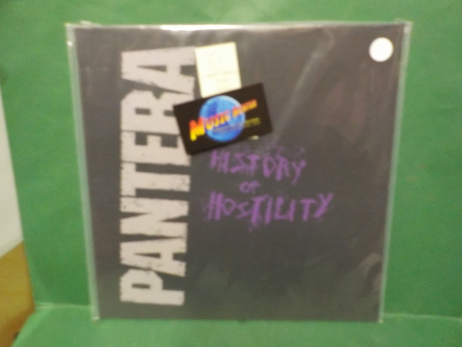 PANTERA - HISTORY OF HOSTILITY UUSI EU 2015 LP
