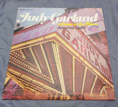 LP Judy Garland: At Home at the Palace opening night