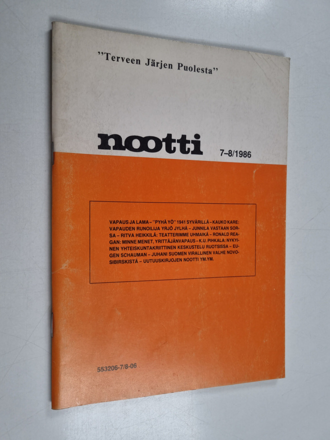 Nootti 7-8/1986