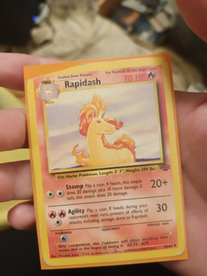 Rapidash 44/64 Jungle set uncommon card