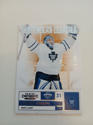 Curtis Joseph - numeroitu kortti / Toronto