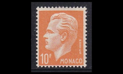 Monaco 422 * Käyttösarja Rainier III 10 Fr (1950)
