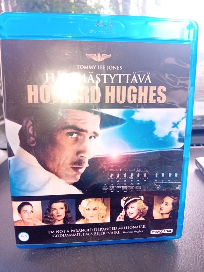 Blu-ray Hämmästyttävä Howard Hughes ( SIS POSTIKULU )
