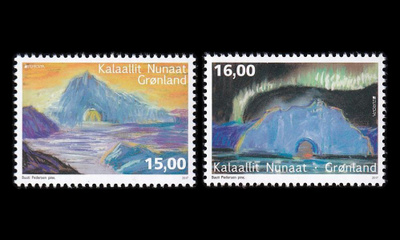 Grönlanti 752-3 ** Eurooppa linnat ja palatsit (2017)