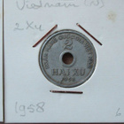 Pohjois-Vietnam 3 kolikkoa 1958 - pikkukuva 1