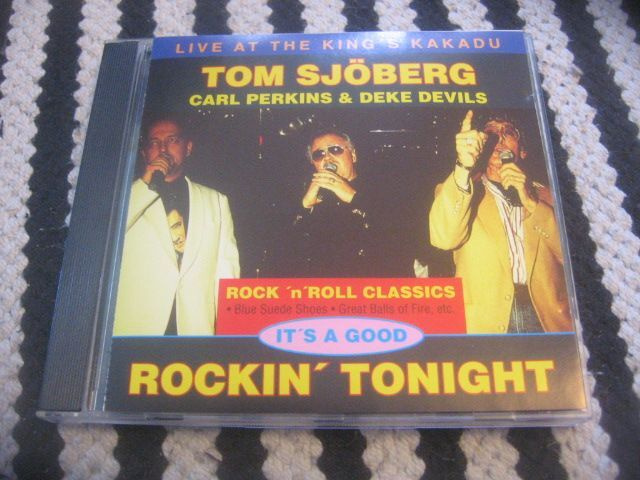 Tom Sjöberg / Carl Perkins / Deke Devils - Live At The King'