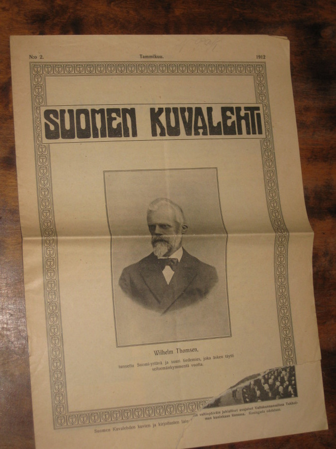 Aikakauslehti  Suomen kuvalehti, tammikuu 1912