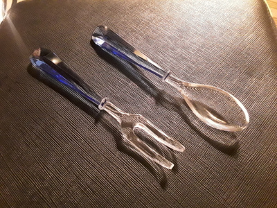 Kristalli lasi ottimet.