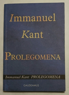 Immanuel Kant - Prolegomena