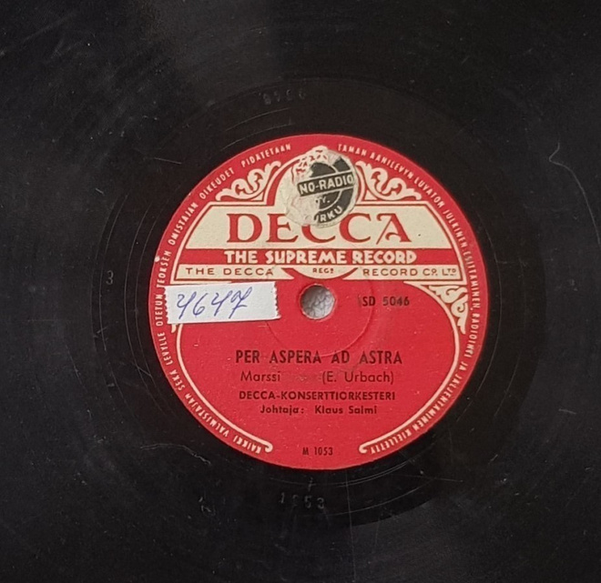 Savikiekko 1948 - Decca konserttiorkesteri - Decca SD 5046