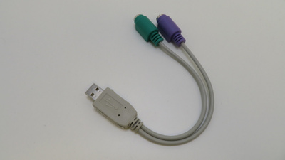 Adapteri USB-PS2 näppäimistö ja hiiri PS2
