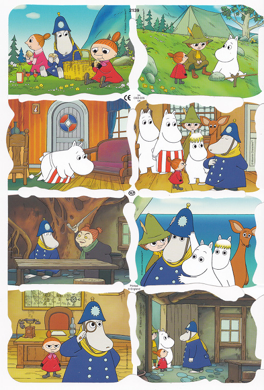 MLP 2139 Muumit Kiiltokuva-arkki