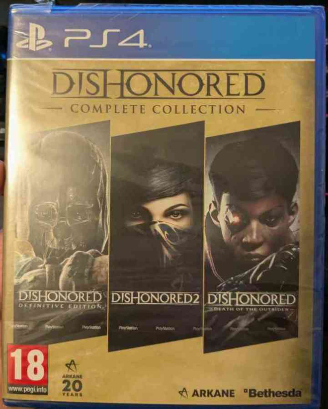 Dishonored Complete Collection (PS4) Uusi ja muoveissa