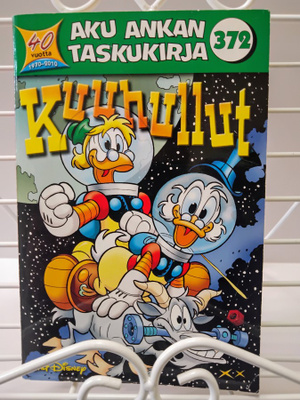 Aku Ankan taskukirja 372 Kuuhullut 1.p