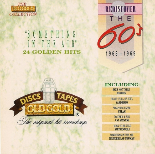 Rediscover The 60's (2CD) VG! 1963-1969 Something In The Air