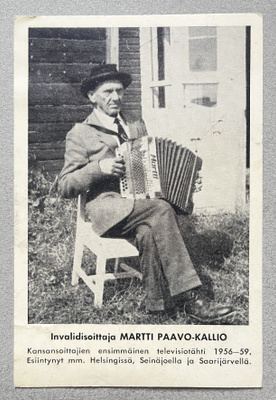 Martti Paavo-Kallio, kansansoittaja