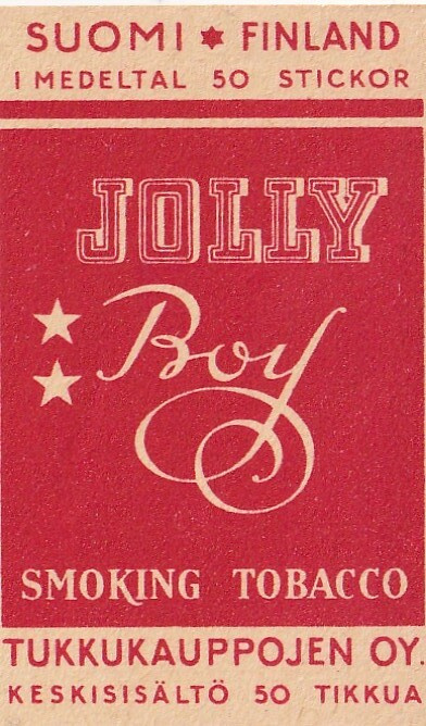 jolly boy. SMOKING TOBACCO . s55