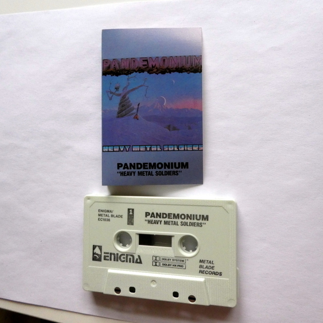 PANDEMONIUM Heavy Metal Soldiers C-KASETTI 1983