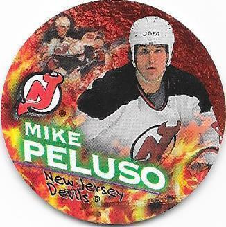 1995-96 NHL Pogs #161 Mike Peluso New Jersey Devils gooni