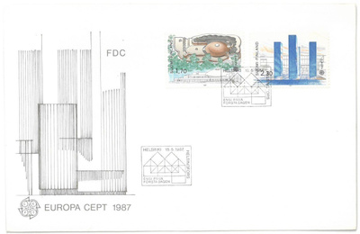 FDC Europa Cept 15.5.1987