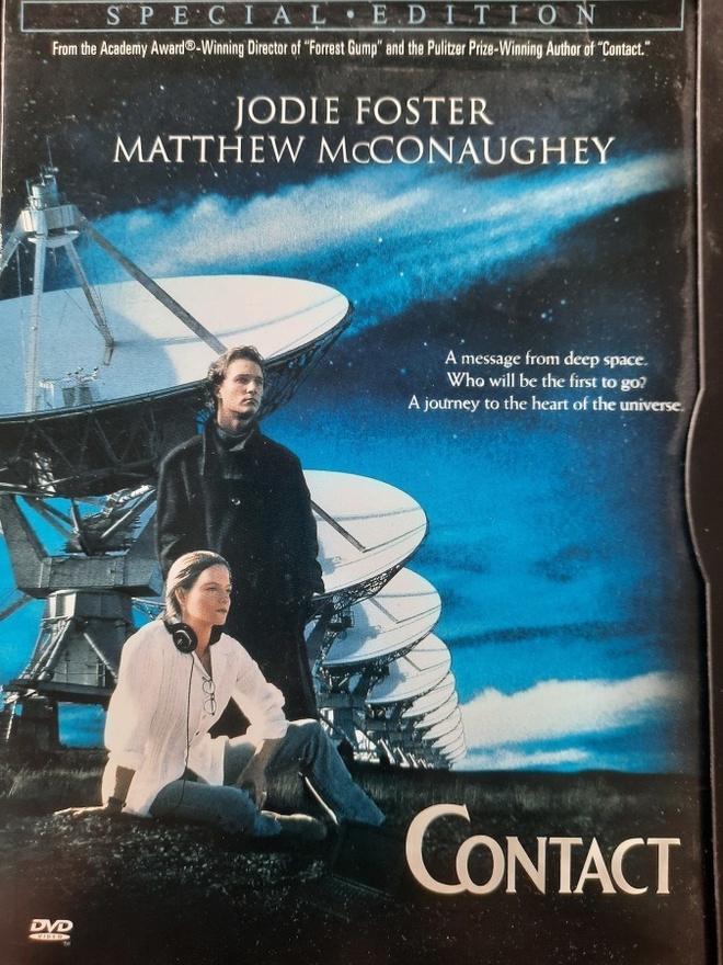 CONTACT / ENSIMMÄINEN YHTEYS DVD Jodie Foster