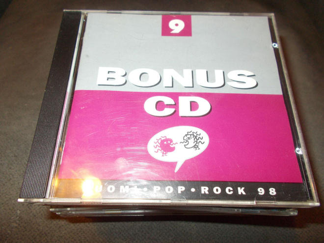 CD BONUS 9 SUOMI POP & ROCK 98