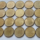 10 penniä, kaikki vuodet 1963-1982, 20 kolikkoa. Circ - pikkukuva 1