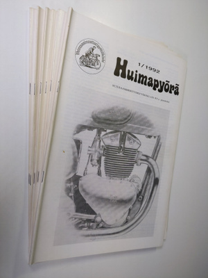 Huimapyörä 1992 : veteraanimoottoripyöräklubi ry:n jäsenl...