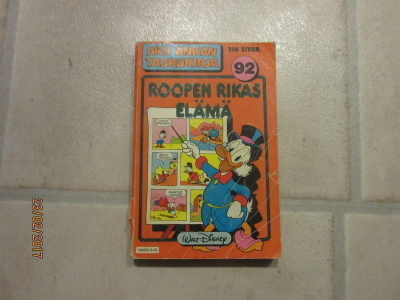 Aku Ankan taskukirja 92 - Roopen rikas elämä (1.Painos)