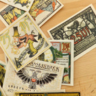 VANHOJA Tilapäisrahoja Notgeld Saksa 1921 n.55-60 kpl KOMEAT - pikkukuva 3