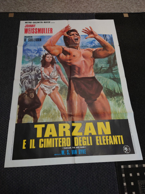 Tarzan the Ape Man - elokuvajuliste ( 140 x 100 cm )